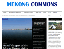 Tablet Screenshot of mekongcommons.org